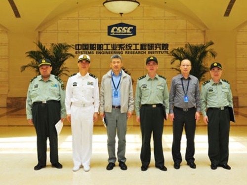 毛新宇现身于中国军工机构。