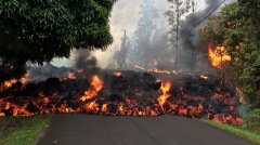 夏威夷火山持續噴發35棟建築被毀新裂縫出現(圖)