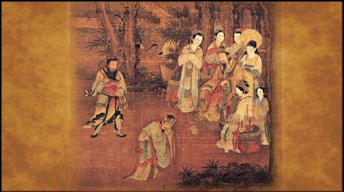 汉文帝刘恒（前203年－前157年），与其子汉景帝是中华历史上的贤君，采“轻徭薄赋”、“与民休息”无为而治的方针治国，贤明的父子二人开创了著名的“文景之治”。