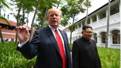 「川金會」落幕中國憂美韓朝擰成團(圖)