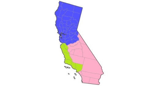 德雷帕（Tim Draper）提议，将加州一分为三。（图片来源：公有领域）