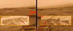 好奇號拍到火星古城堡遺址(組圖)
