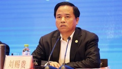 “失踪”近一个月刘赐贵现身海南(图)