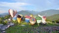 熱氣球升空璀璨台東縱谷(視頻)