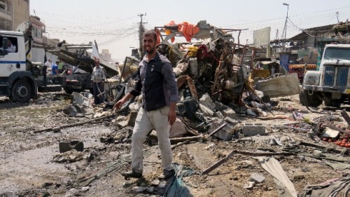 2017年8月28日，伊拉克萨德尔市发生爆炸造成11人死亡，26人受伤