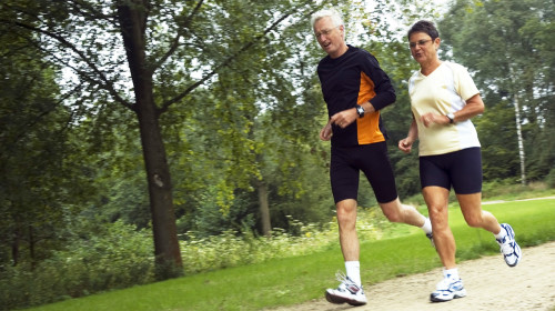老人可适当体育锻练，增强体质，减缓衰老过程。