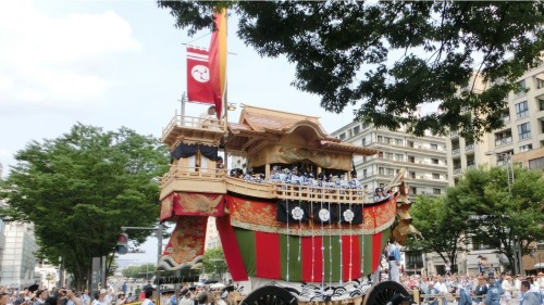 日本京都祗園祭。（圖片來源：公用领域 wikipedia）