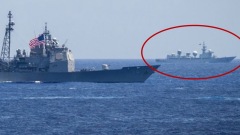 不獲邀「環太軍演」中國間諜船跑去窺伺軍情(組圖)