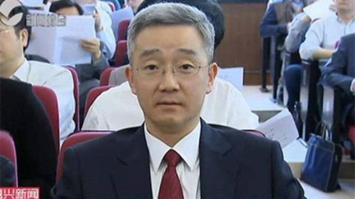 港媒称，胡海峰有可能成为新一任中共西安市委书记。（视频截图）