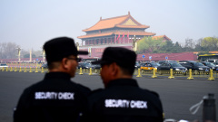 敏感北京限期拆政治性標語口號涉習思想(組圖)