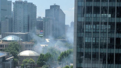 美駐華大使館外有人引爆炸彈使館證實(組圖視頻)