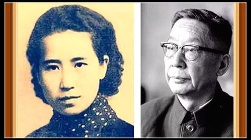 女作家赵清阁和已婚老舍同居。