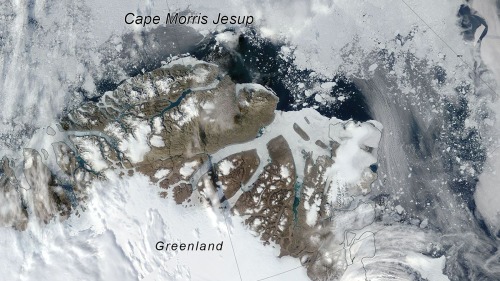 格陵蘭島北部沿岸被稱是全球最古老的「最後一塊冰層」，但卻史無前例地破了