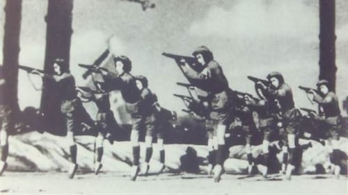 中共在海南岛成立琼崖纵队女子军特务连，影视和舞台剧都是在这段历史上发挥编造的。