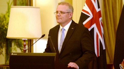 澳大利亞總理斯科特．莫裡森