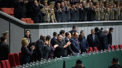 朝鲜建国70周年庆祝唯一外国首脑是？