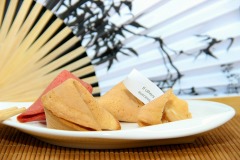 孫女在中餐館用完餐吃個簽語餅男子3.4億美金到手(圖)