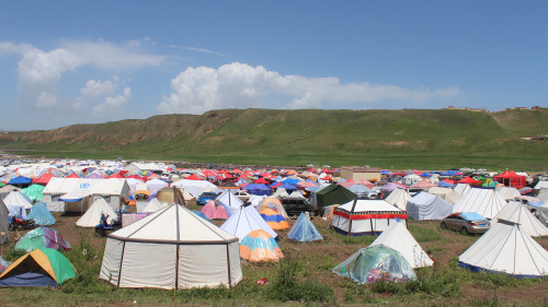 男生一进西藏的白帐篷，就做了上门女婿。