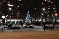 躲閃不及紐約干擾神韻的親共份子面目曝光(組圖)