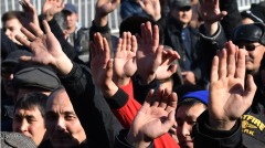 「一帶一路」國再爆發反華遊行(圖)