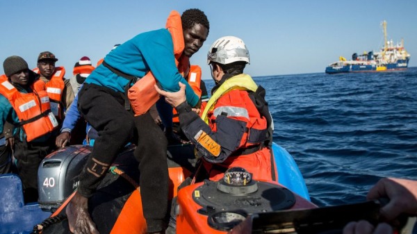 2019年1月19日，搜救人員在利比亞沿岸救起47名移民