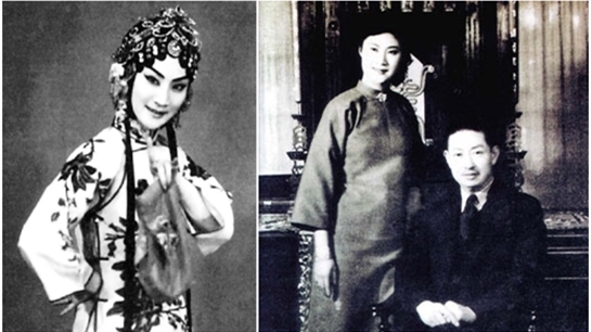 言慧珠是梅兰芳最得意的弟子，上海滩时代驰名艺界美女，人称“平剧皇后”。