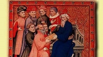 《马可･波罗游记》插图：马可･波罗和忽必烈汗在大都的王廷。