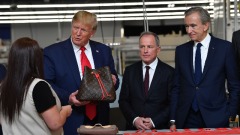 LV斥资5000万德州设厂川普出席开幕式(图)