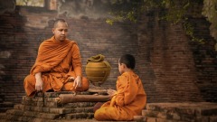 老禅师和小徒弟的对话(图)