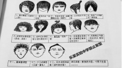 四川中学发“禁止发型”众人一看插图全笑哭(图)