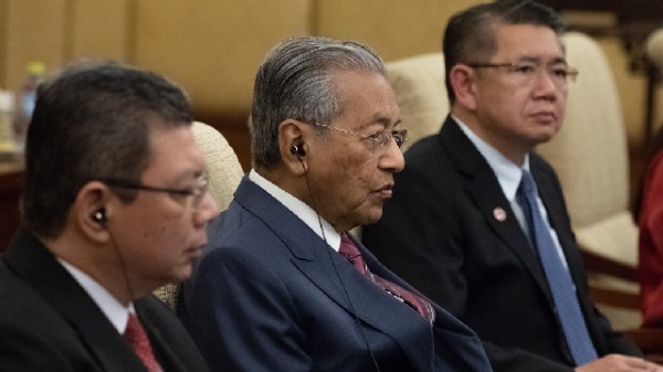 2018年8月20日，马来西亚总理马哈蒂尔到访中国。