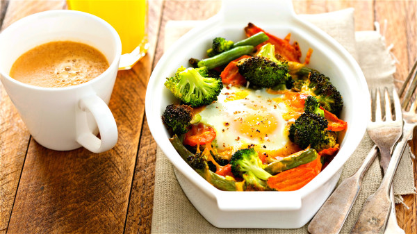 早餐吃一顆雞蛋，能給人帶來滿滿的活力。