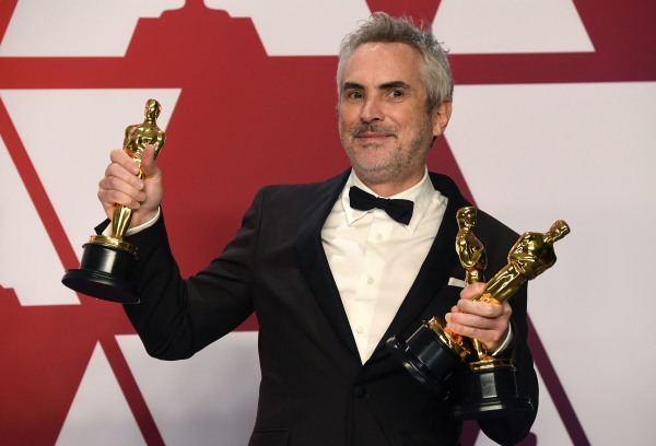 《羅馬》艾方索柯朗奪得本屆奧斯卡最佳導演、最佳攝影獎與最佳外語片三項大獎。