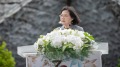 纪念228蔡英文：转型正义不是政党斗争(组图)
