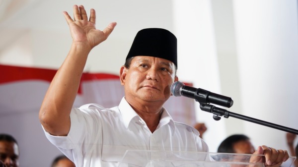 印尼總統候選人普拉伯沃(Prabowo Subianto)
