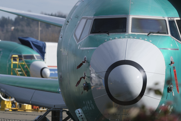 美國國會參議院將舉行航空安全聽證會，聽取波音公司高管和美國航空管理局（FAA）官員的證詞。圖為波音737 MAX 8型號的飛機。