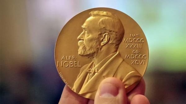 諾貝爾獎章。