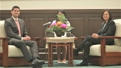 美國代表團訪台保羅萊恩：中國怎麼對台灣世界都在看