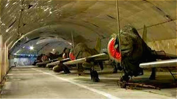 中国援助阿尔巴尼亚建造的地下机库