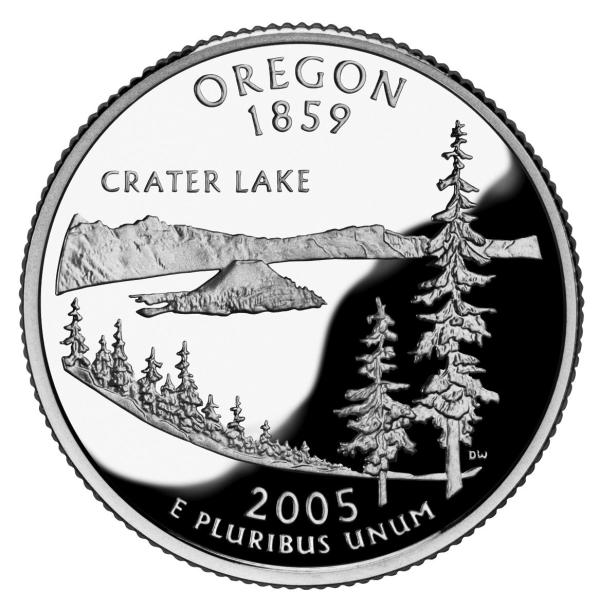 俄勒冈州纪念币