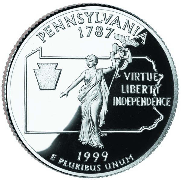 宾夕法尼亚州纪念币
