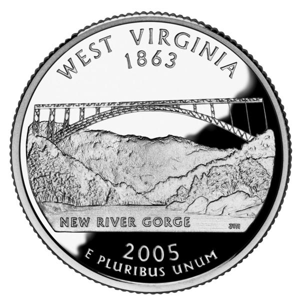 西弗吉尼亚州纪念币