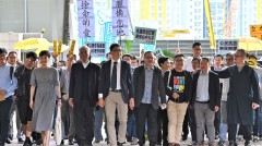 香港佔領運動發起人「佔中九子」全部罪成(圖)