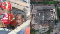 上海大型廠房突崩塌釀20多人死傷(圖)