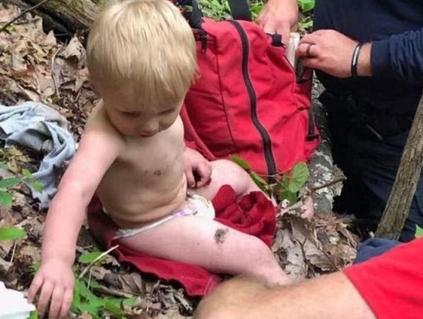 奇蹟!美國1歲男童失蹤3天 緊攀懸崖頑強生存
