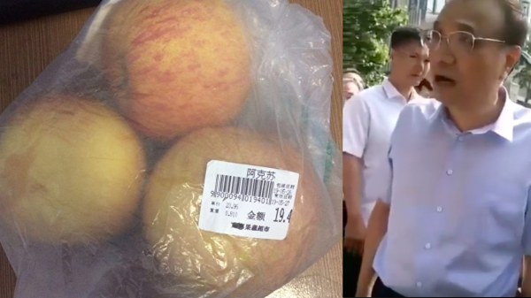 近一段時間，中國水果價格飆升，就連中國總理李克強也嚇了一跳