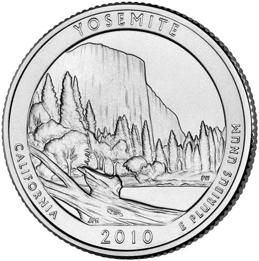 加利福尼亞州約賽米蒂國家公園流通紀念幣