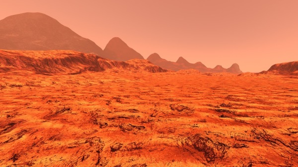 歐洲航天局的衛星TGO，在火星周圍大氣中發現了因有氧氣存在而出現的綠色光芒。（示意圖/圖片來源：Adobe Stock）
