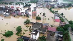 江西風雹洪澇連襲4日近92萬人受災6人遇難(圖)