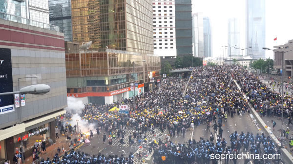 游行示威香港向全世界发出的信息
